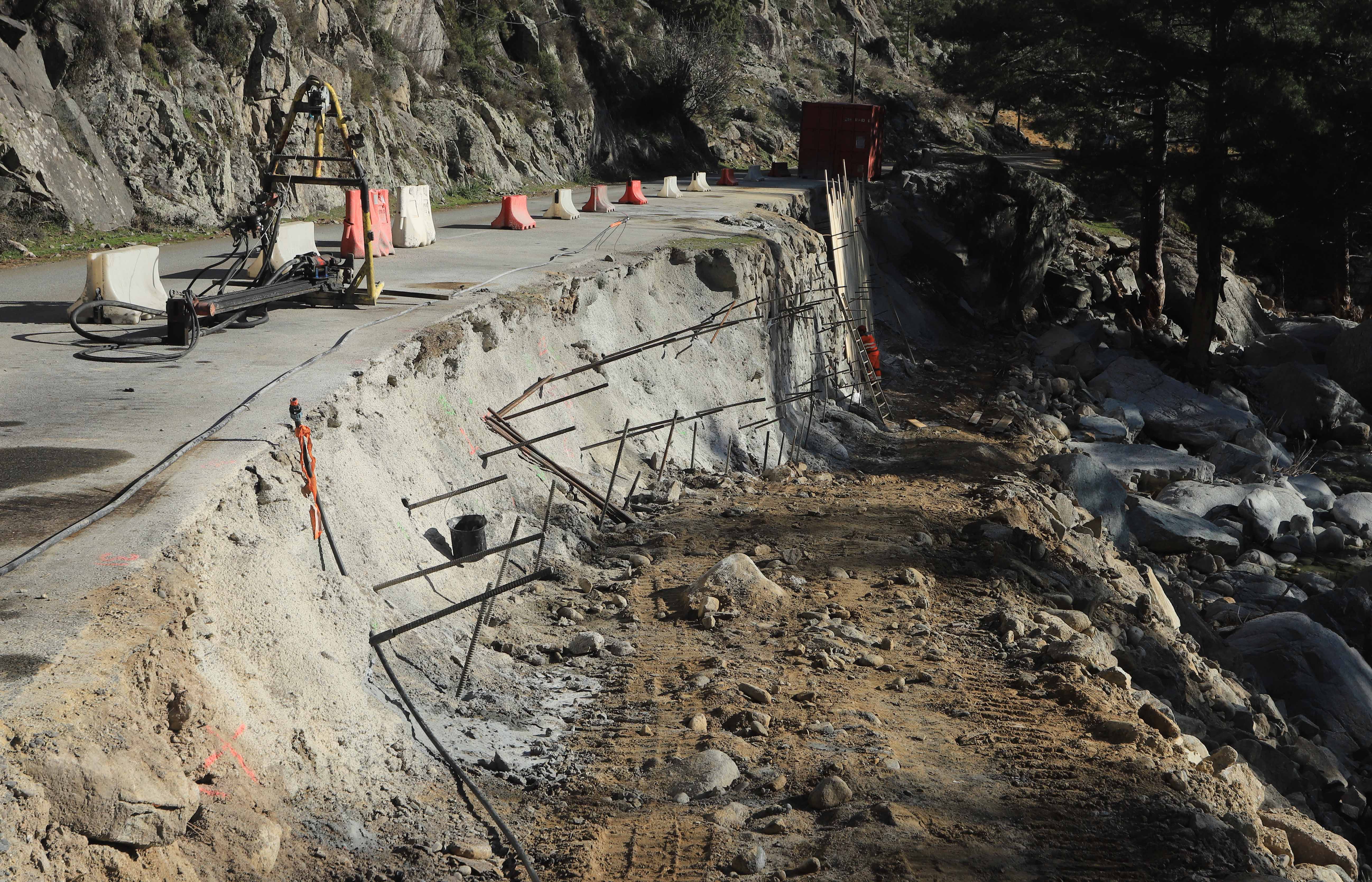 Corte : Après "la catastrophe de novembre", les travaux ont débuté dans les Restonica