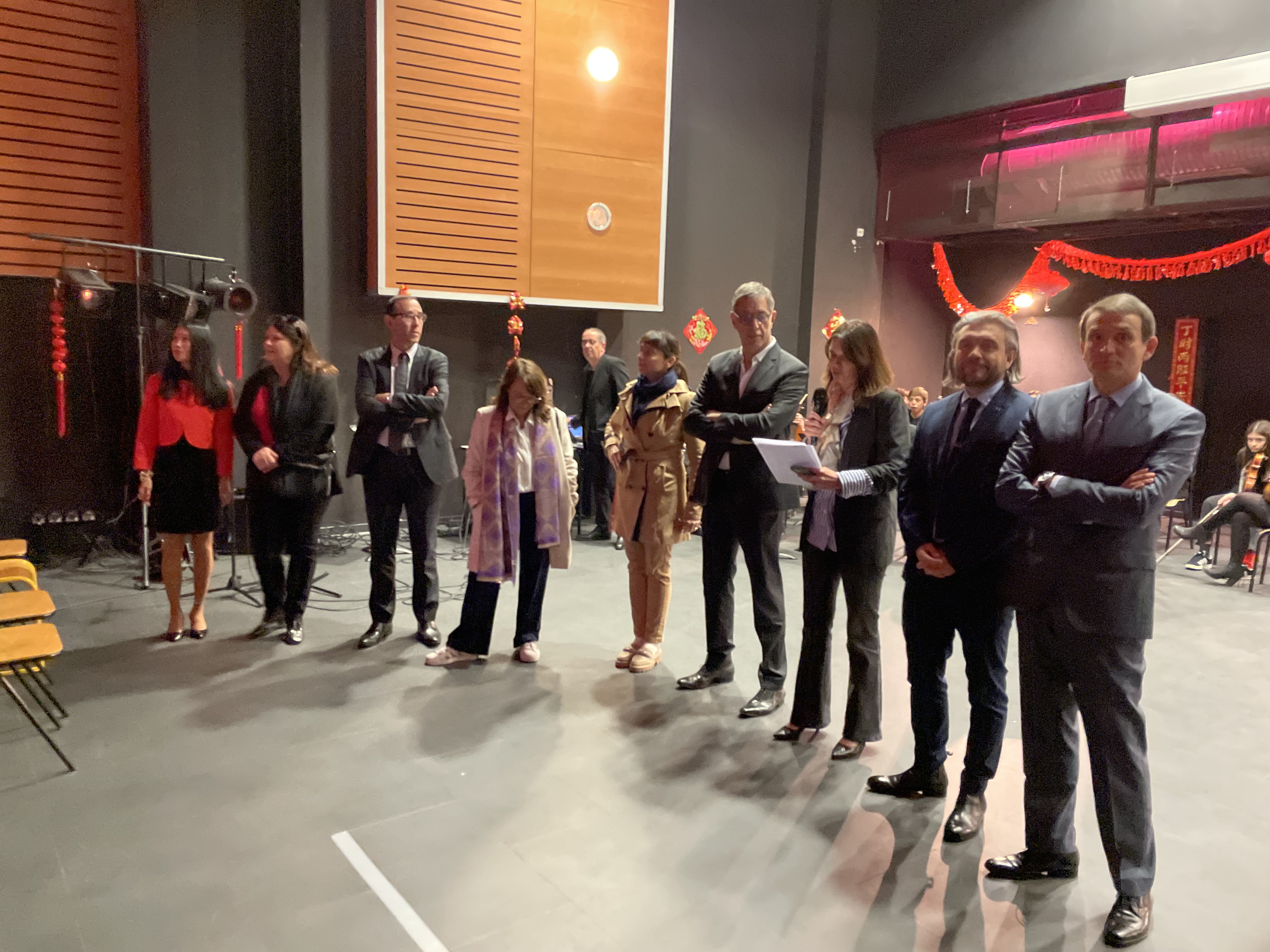 Les personnalités ont salué l'implication des équipes pédagogiques et des élèves.