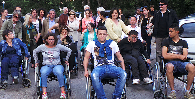 Bastia : Un parcours en fauteuil avec l'association des paralysés de France