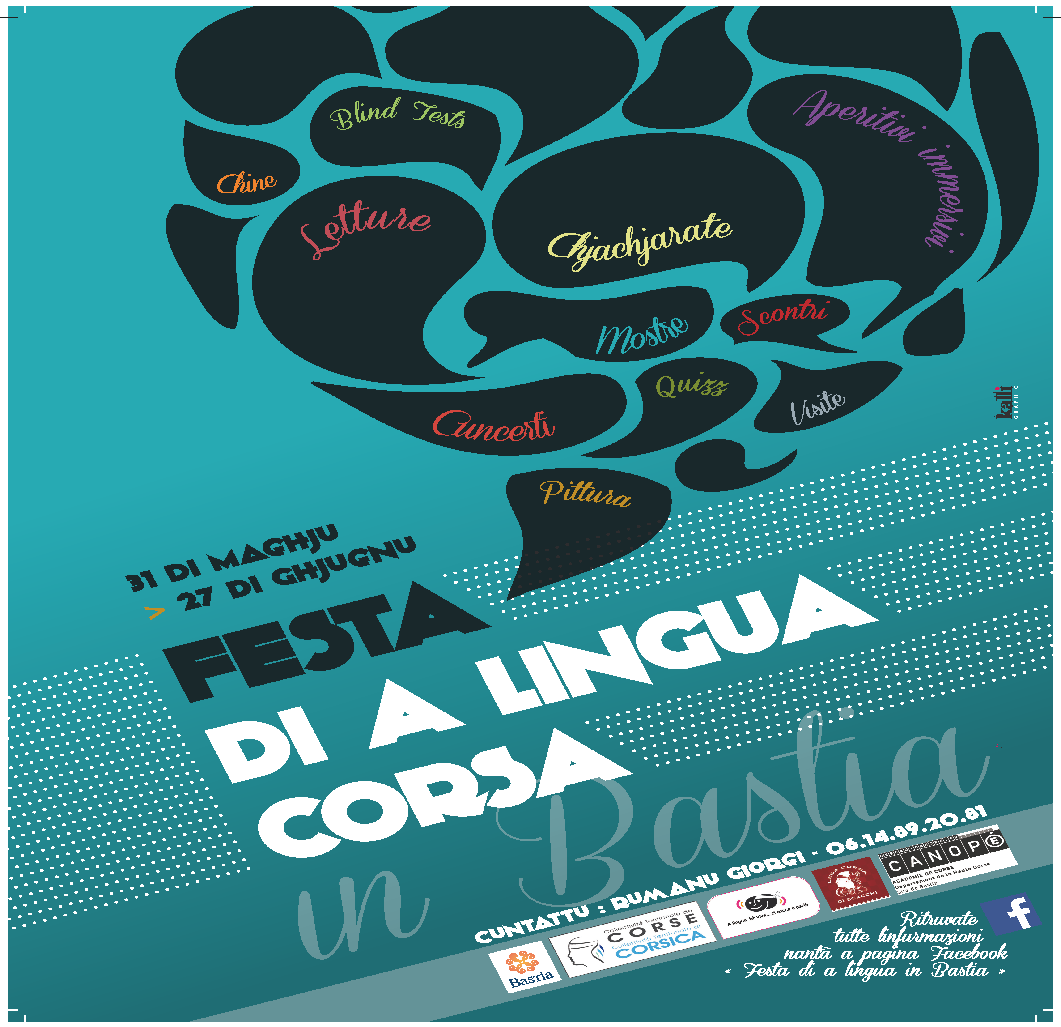 Festa di a lingua corsa in Bastia : Tout le programme