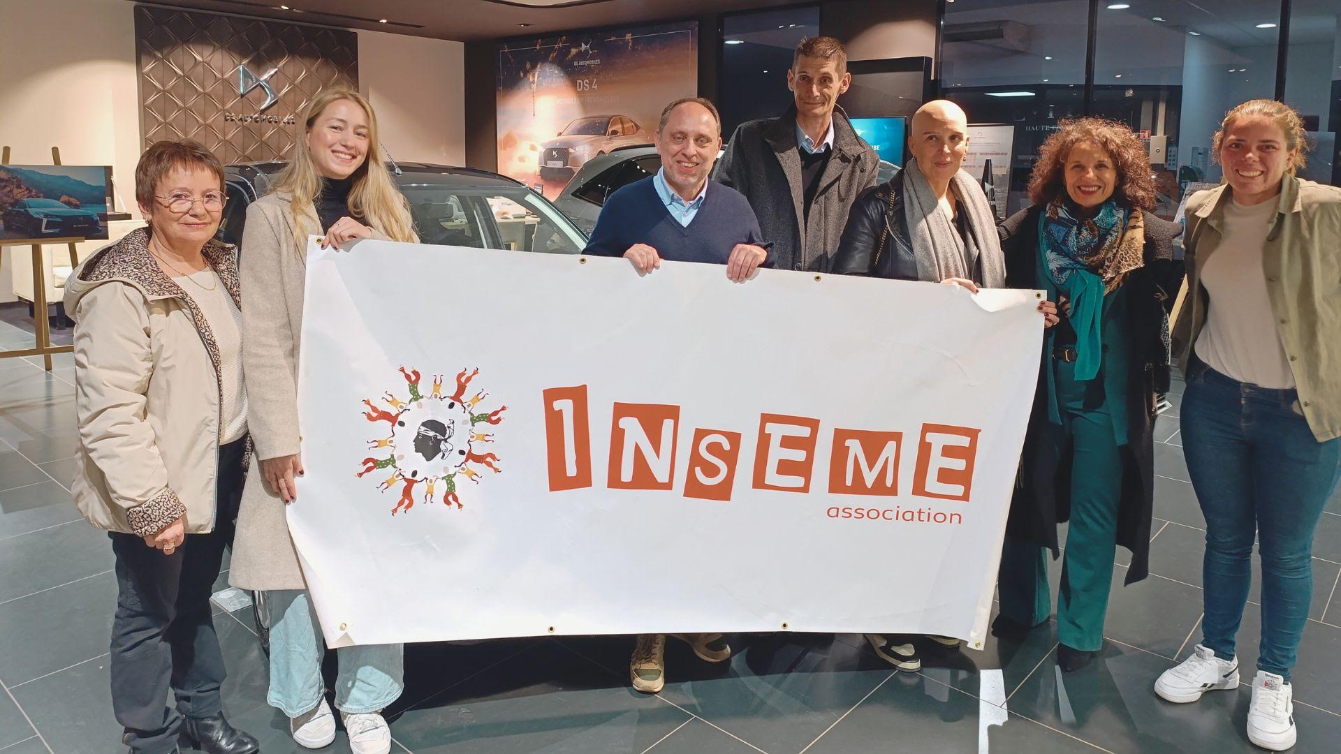 Tombola de Noël d'Inseme : le gagnant a récupéré sa voiture
