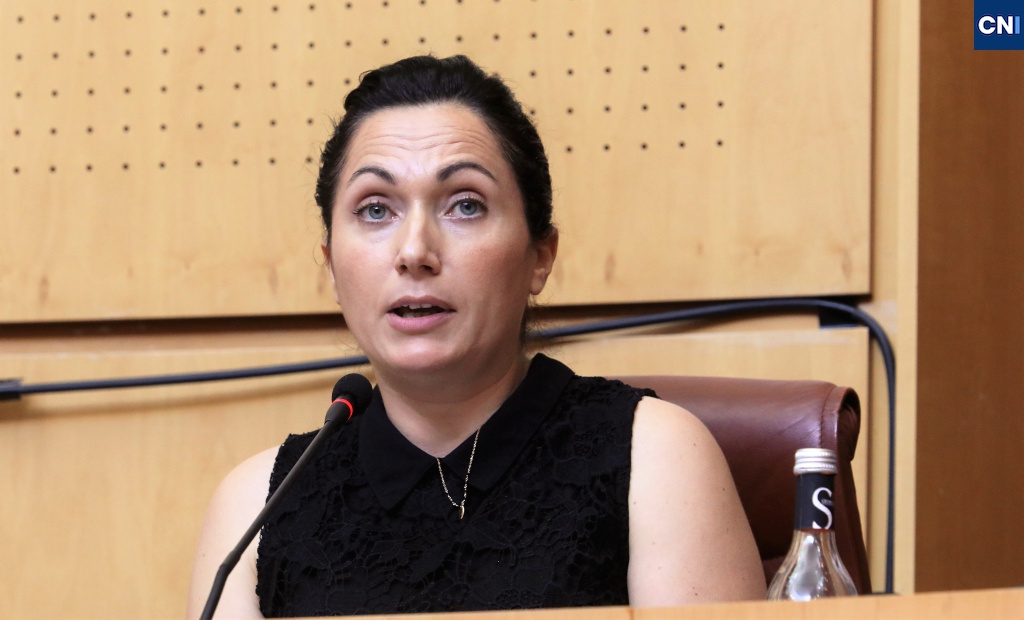 Seule représentante de Nazione à l'Assemblée de Corse, Josepha Giacometti ne participera pas au dîner à Beauvau lundi prochain, lors duquel Gérald Darmanin doit présenter sa propre copie afin de "conclure" le processus de Beauvau (Photo : Archives CNI)