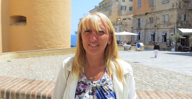 Emmanuelle de Gentili, conseillère exécutive de l'Assemblée de Corse, 1ère adjointe au maire de Bastia, 1ère secrétaire de la fédération socialiste de Haute-Corse et membre du bureau national du PS.