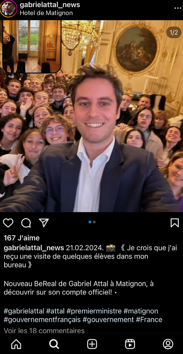 Bastia : Des lycéens de Jeanne-d'Arc reçus à Matignon par le Premier ministre 