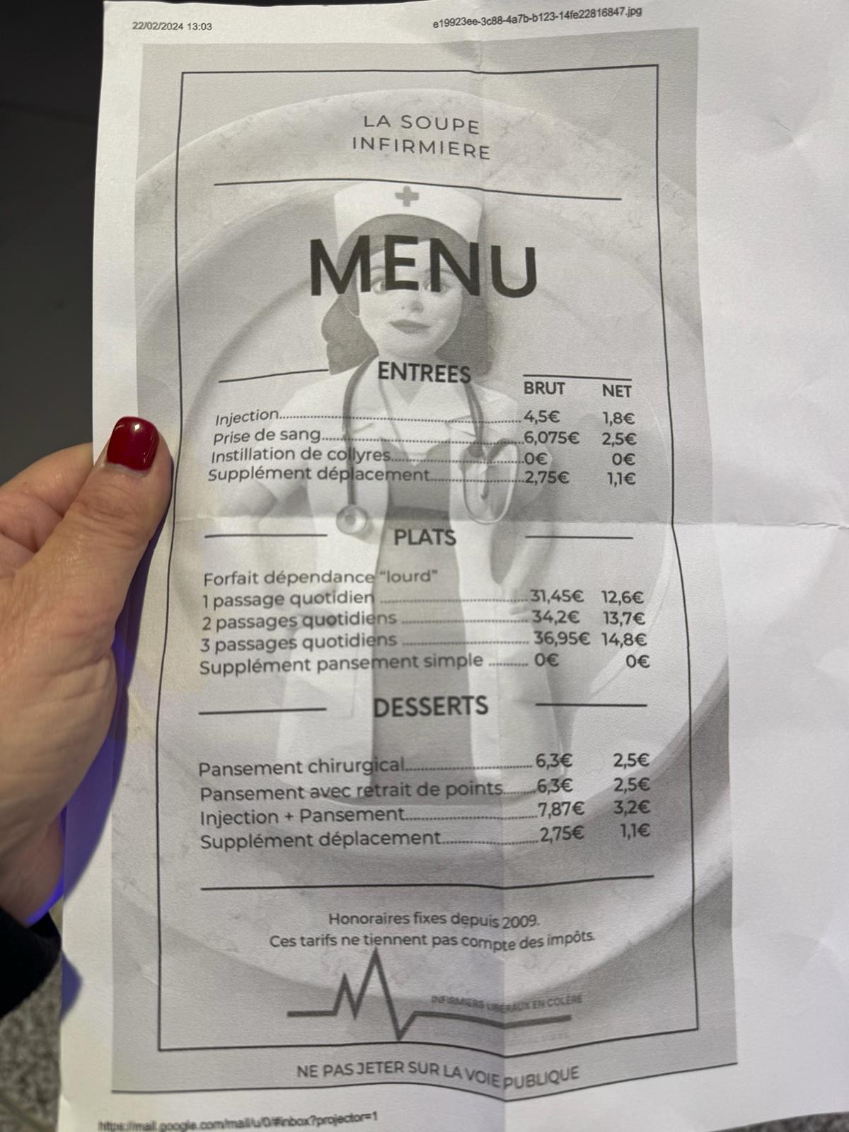 ​Ajaccio : Opération de sensibilisation des infirmiers libéraux au Leclerc de Baleone