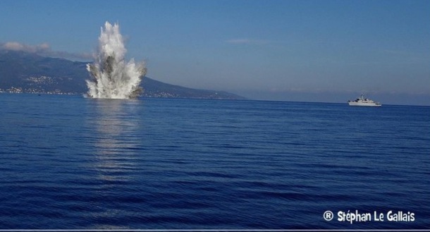 La dernière opération de déminage s'était déroulée en Novembre 2011 avec l'explosion de deux torpilles
