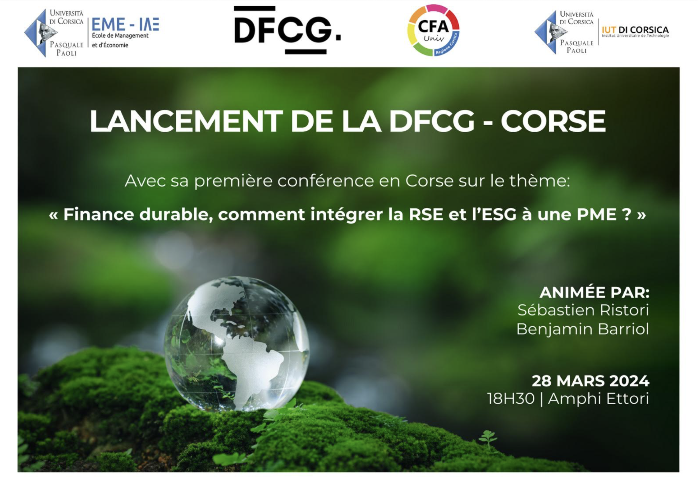 La DFCG Corse : Un nouveau souffle pour la finance durable