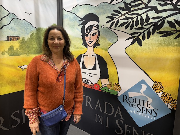 Claudine Bianchi, animatrice du réseau Route des Sens