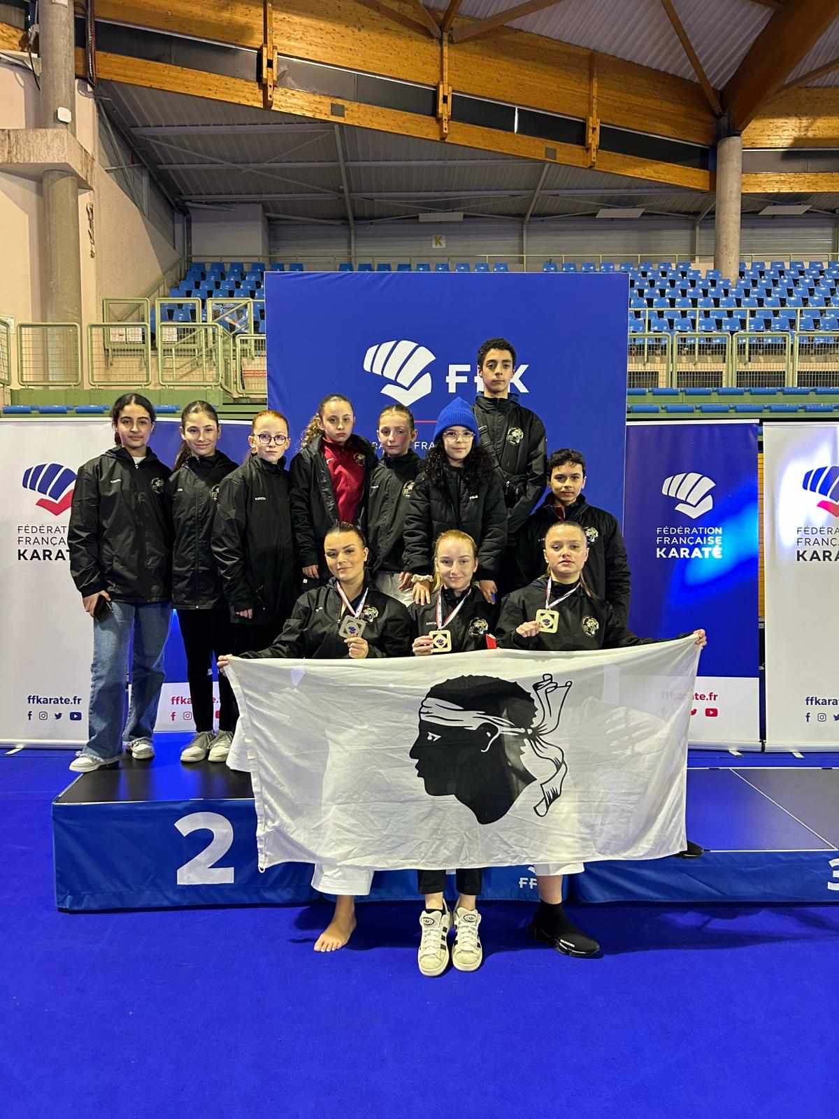 Les clubs Dojo Cobra Kai de Bastia et Dojo Tigres de Borgo ont fait honneur à la Corse