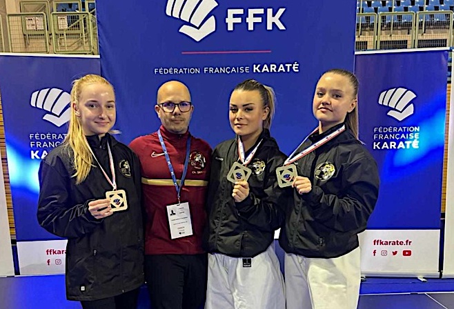 3 médailles dont deux d'or pour les clubs de Charles Sampieri.