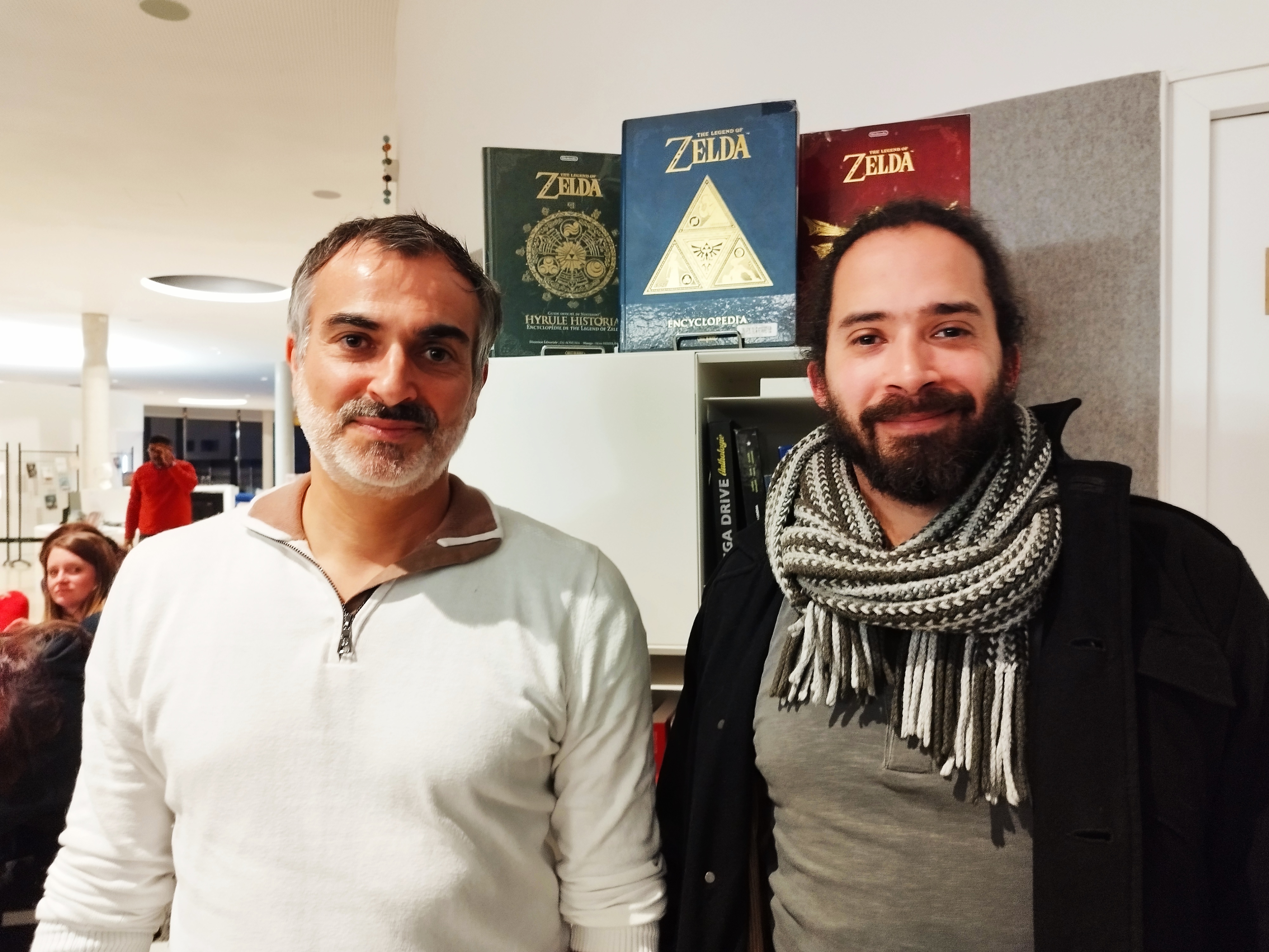 Lydian Feneck et Fab Mariani, du studio bastiais Phoenix Block 3.