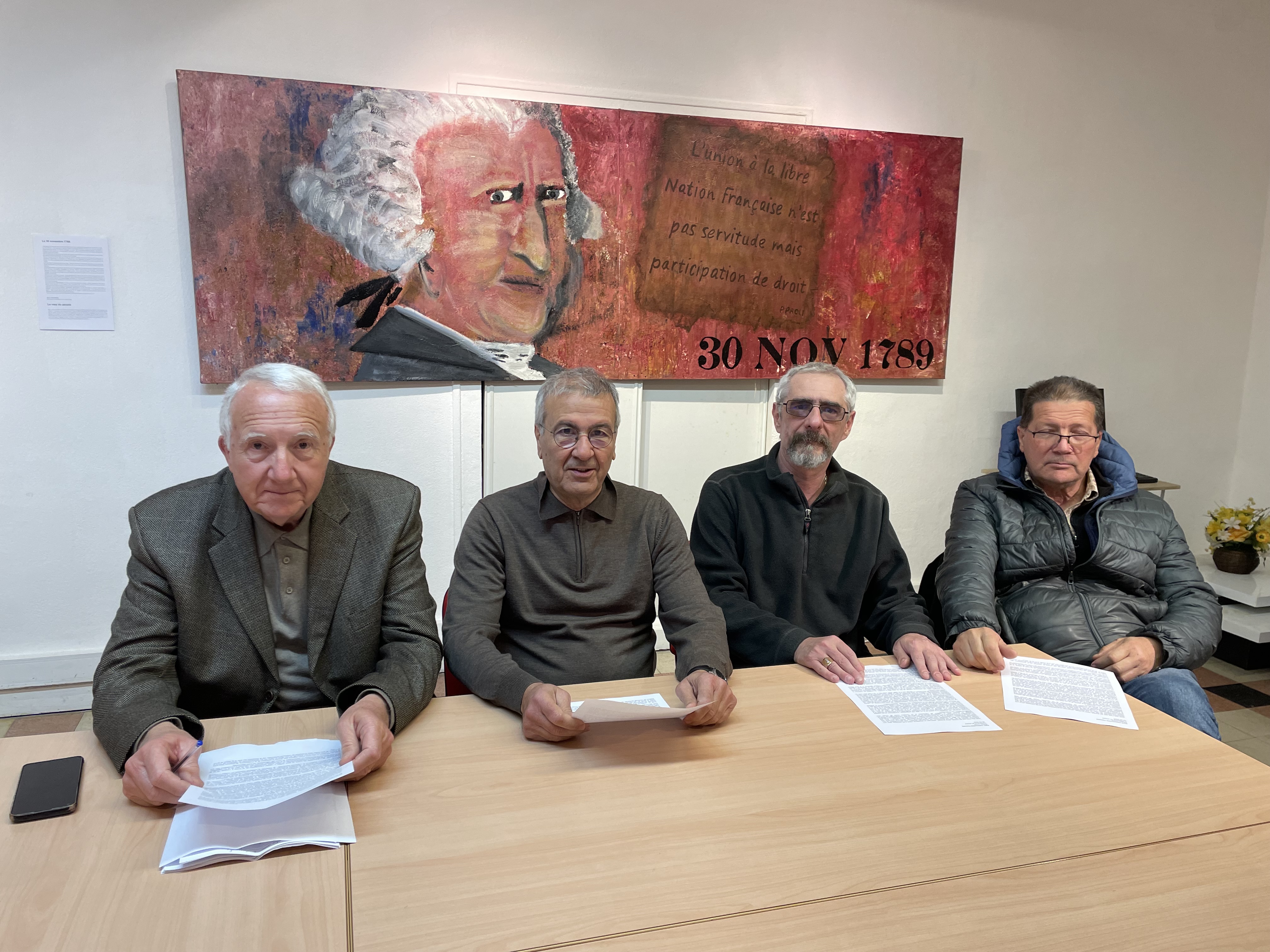 Francis Riolacci, Michel Stefani, Pascal Rossi et Jean-Jacques Gil ont commenté l'actualité politique insulaire de ces derniers jours.