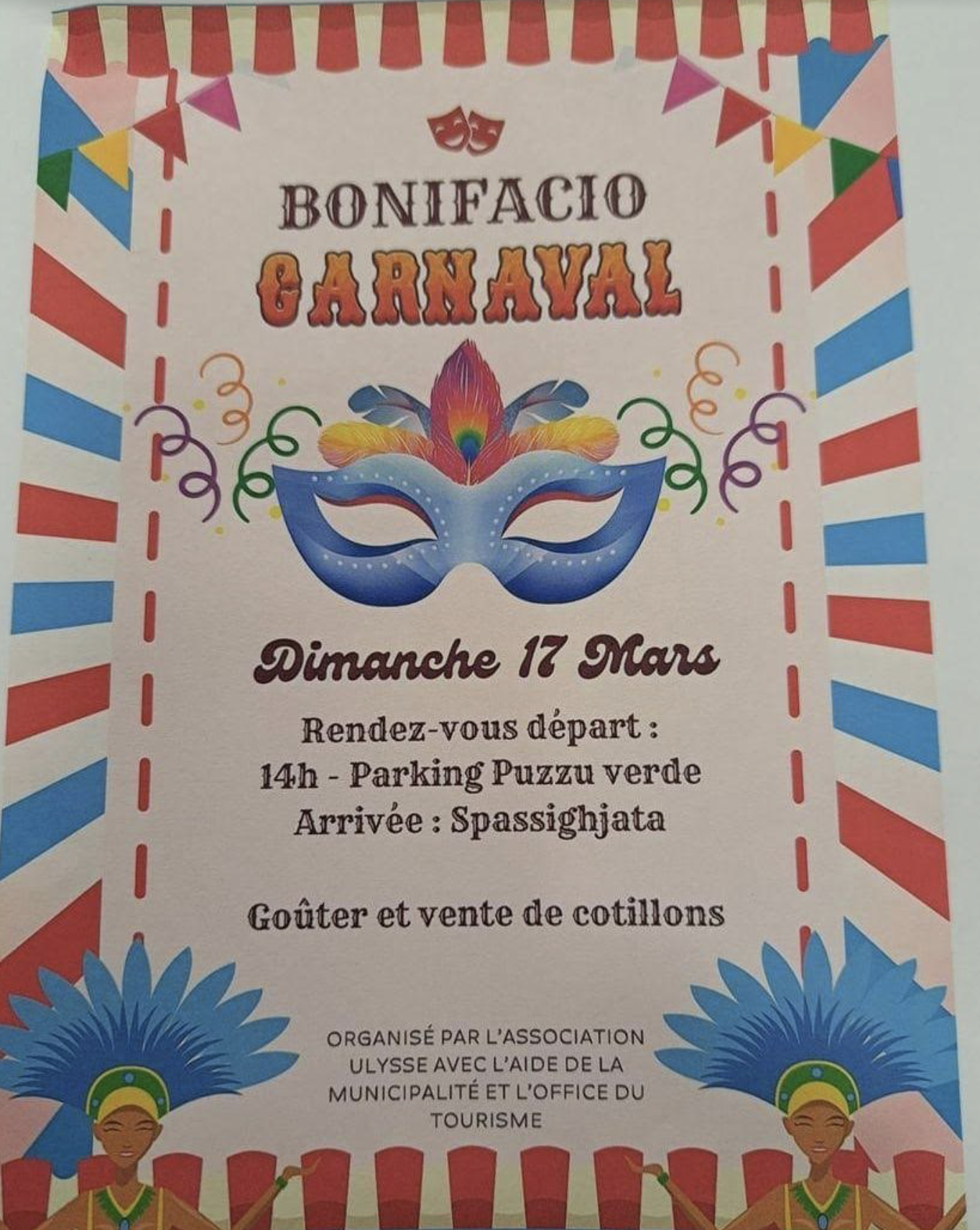 A Bonifacio, le carnaval c'est dimanche 17 mars