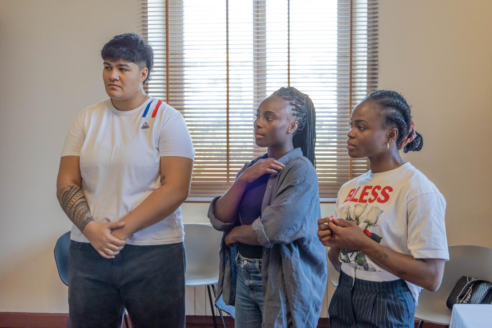 Julia Tolofua  et les soeurs Gneto