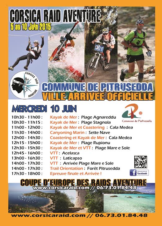 Corsica Raid Aventure : L’arrivée sera jugée à Pietrosella