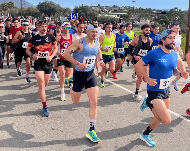 Joseph Baghioni a remporté le 10 km de Porticcio devant Javier Vidal Garcia.