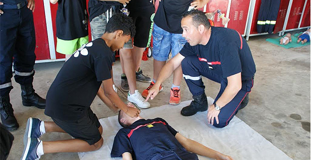 Les sapeurs-pompiers de Cervioni ont initié 250 collégiens à la culture du risque