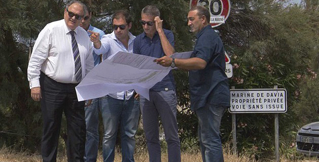 Le projet d’aménagements routiers sur la RT 30 présenté à Corbara