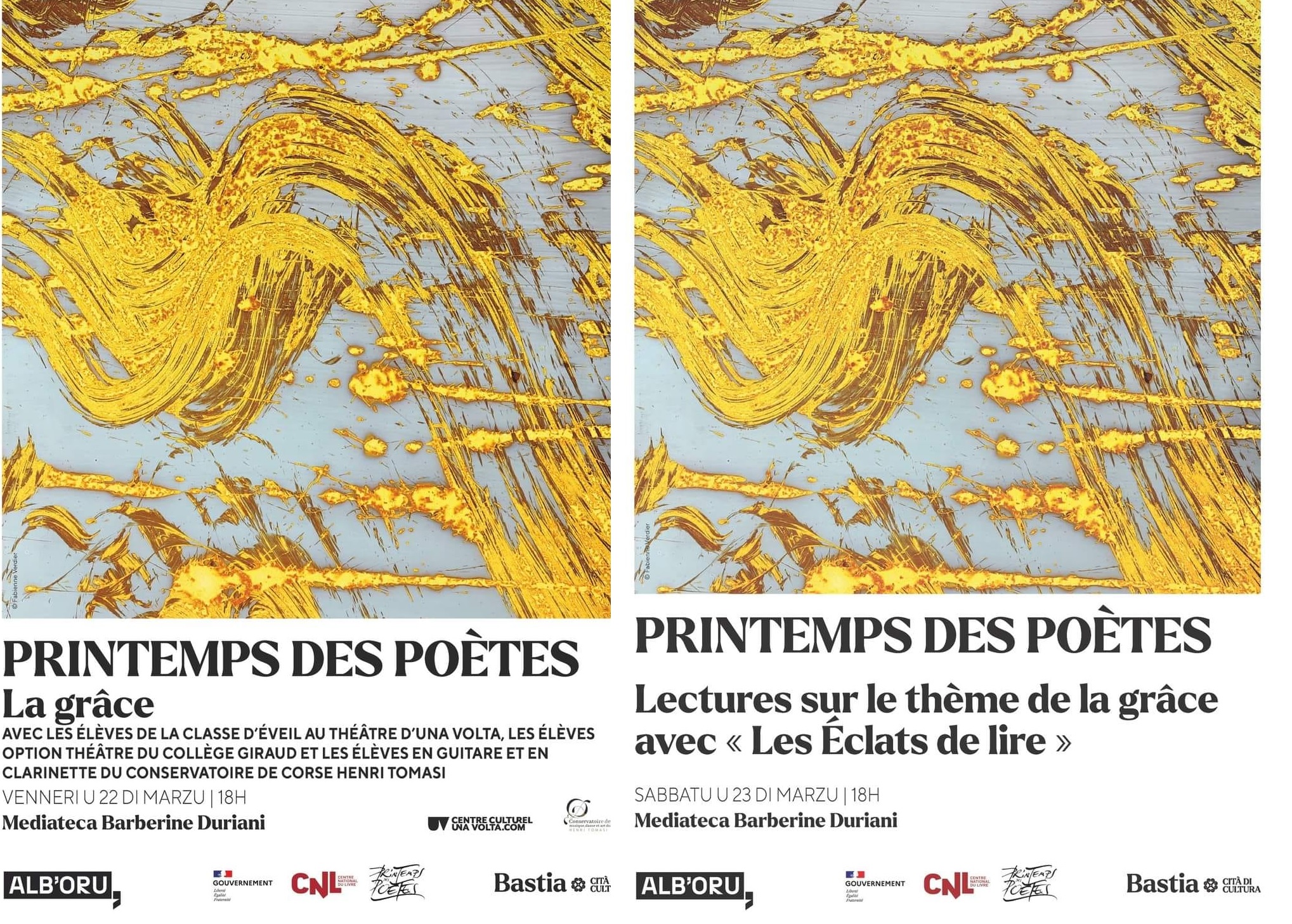 « Printemps des poètes » : à Bastia les jeunes se mobilisent autour de la « Grâce»