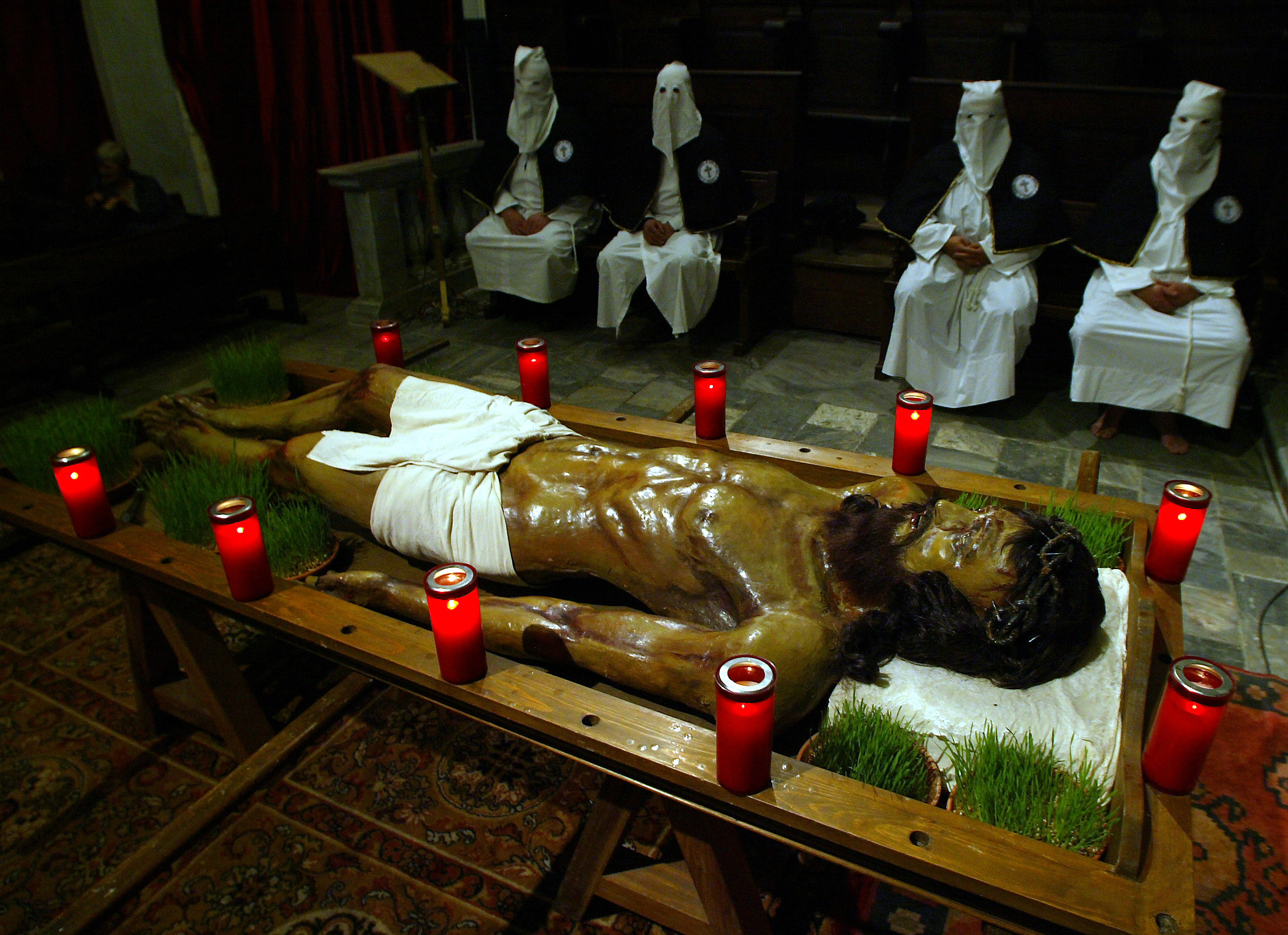 A Corte, la cunfraterna di San Teofalu se prépare à entrer dans la Semaine Sainte