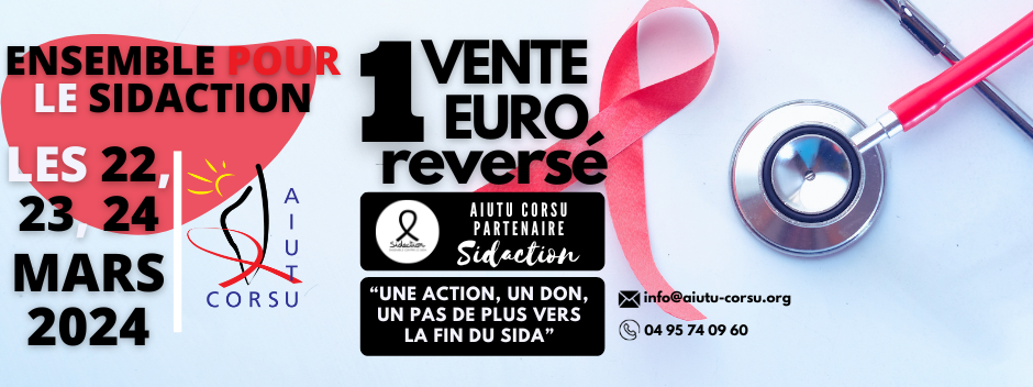 Sidaction : En Corse, le nombre de dépistages toujours à la traîne