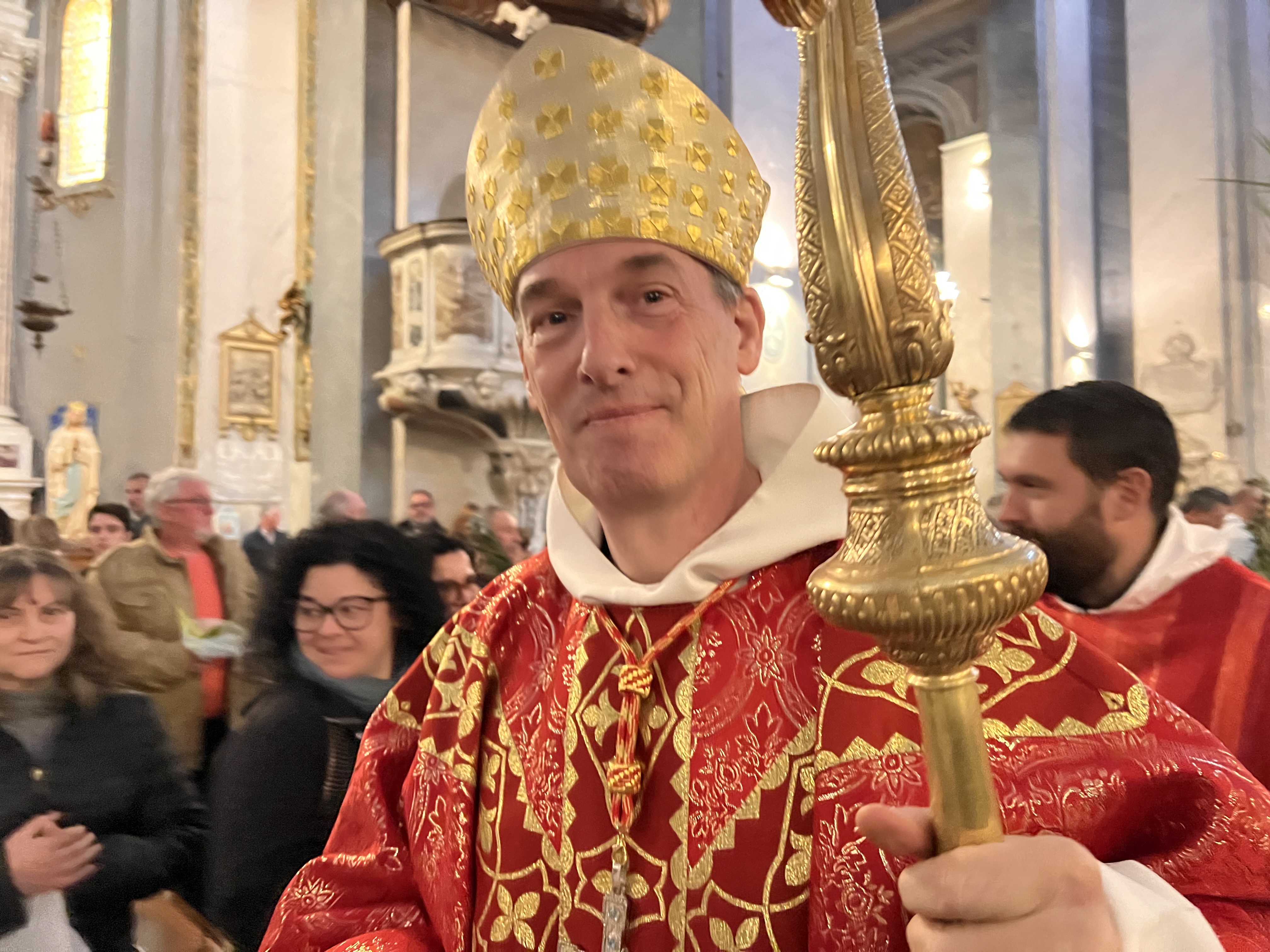 Le Cardinal Bustillo à Bastia