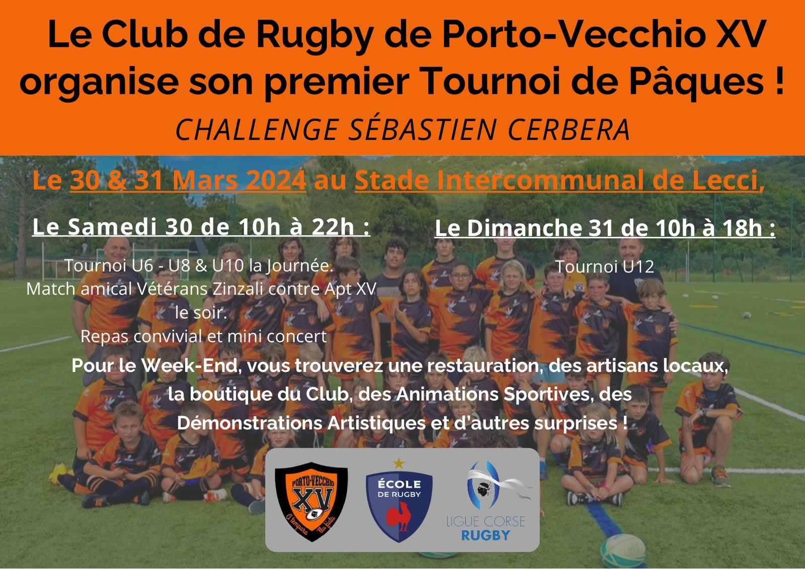 Rugby Lecci : Le Challenge Sébastien Cerbera à Lecci