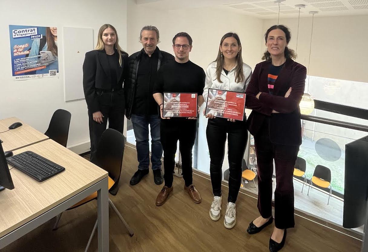 La mission locale et la Falep d'Ajaccio soutenues par la fondation SFR