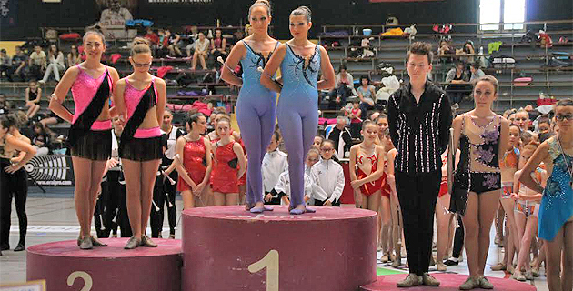 Le Twirling club bastiais en or, en argent et en bronze!