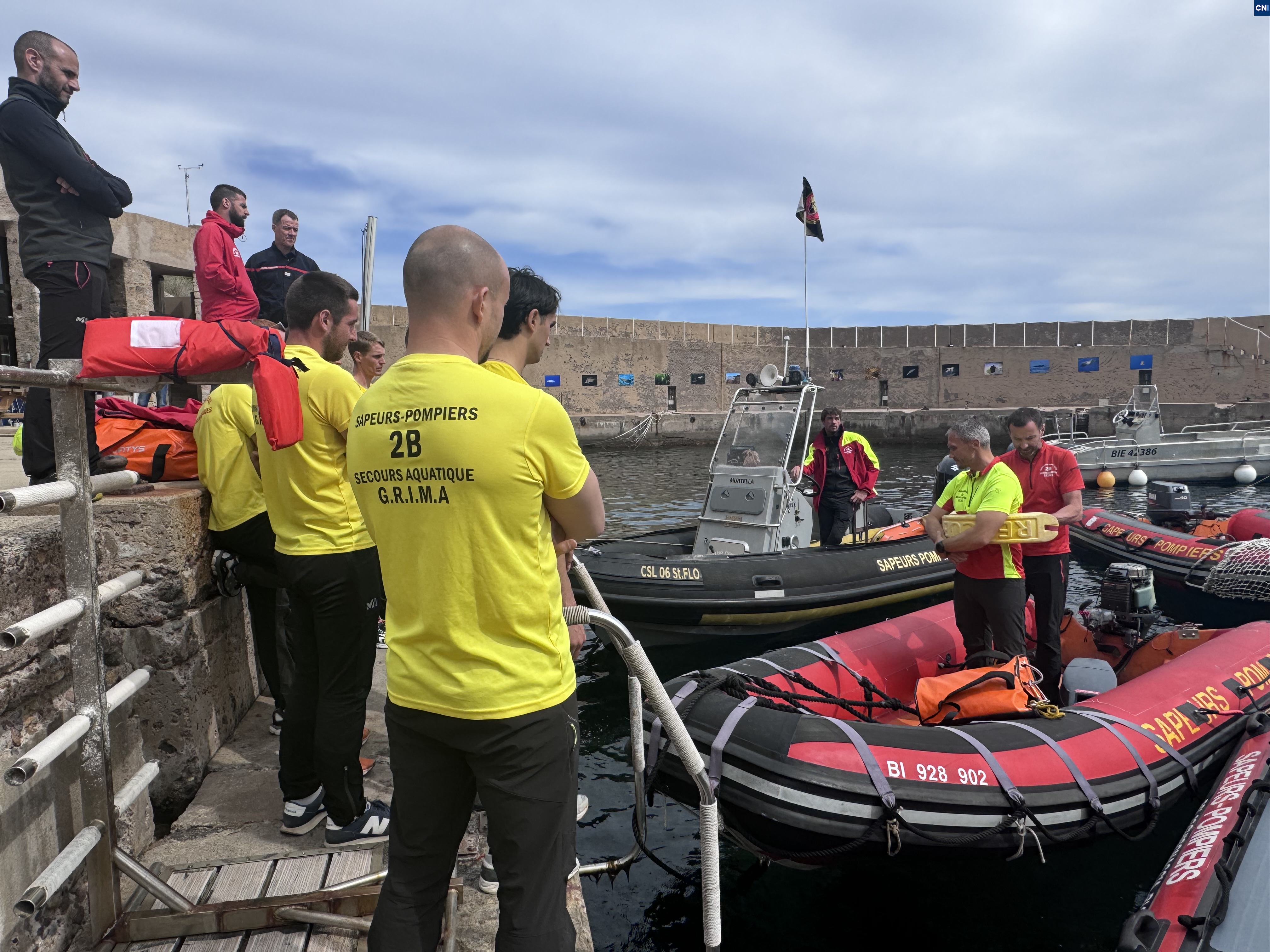 A Calvi, les pompiers poursuivent leur formation de sauveteurs côtiers