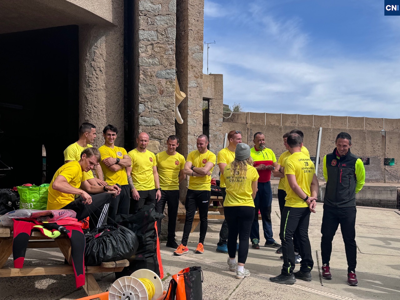 A Calvi, les pompiers poursuivent leur formation de sauveteurs côtiers