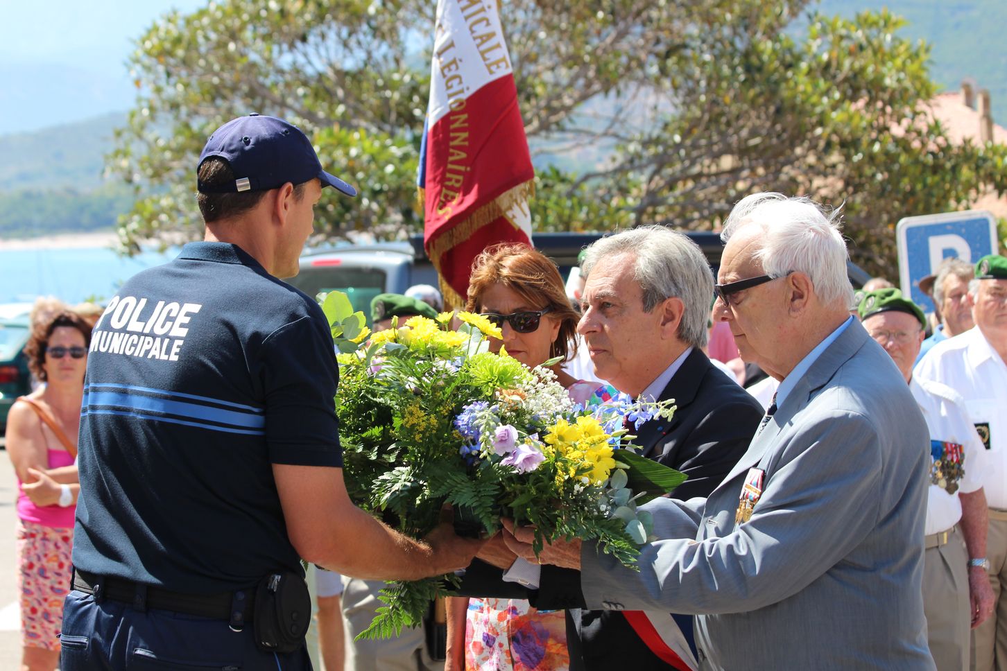 Appel  du 18-juin : Calvi a rendu hommage au Général de Gaulle