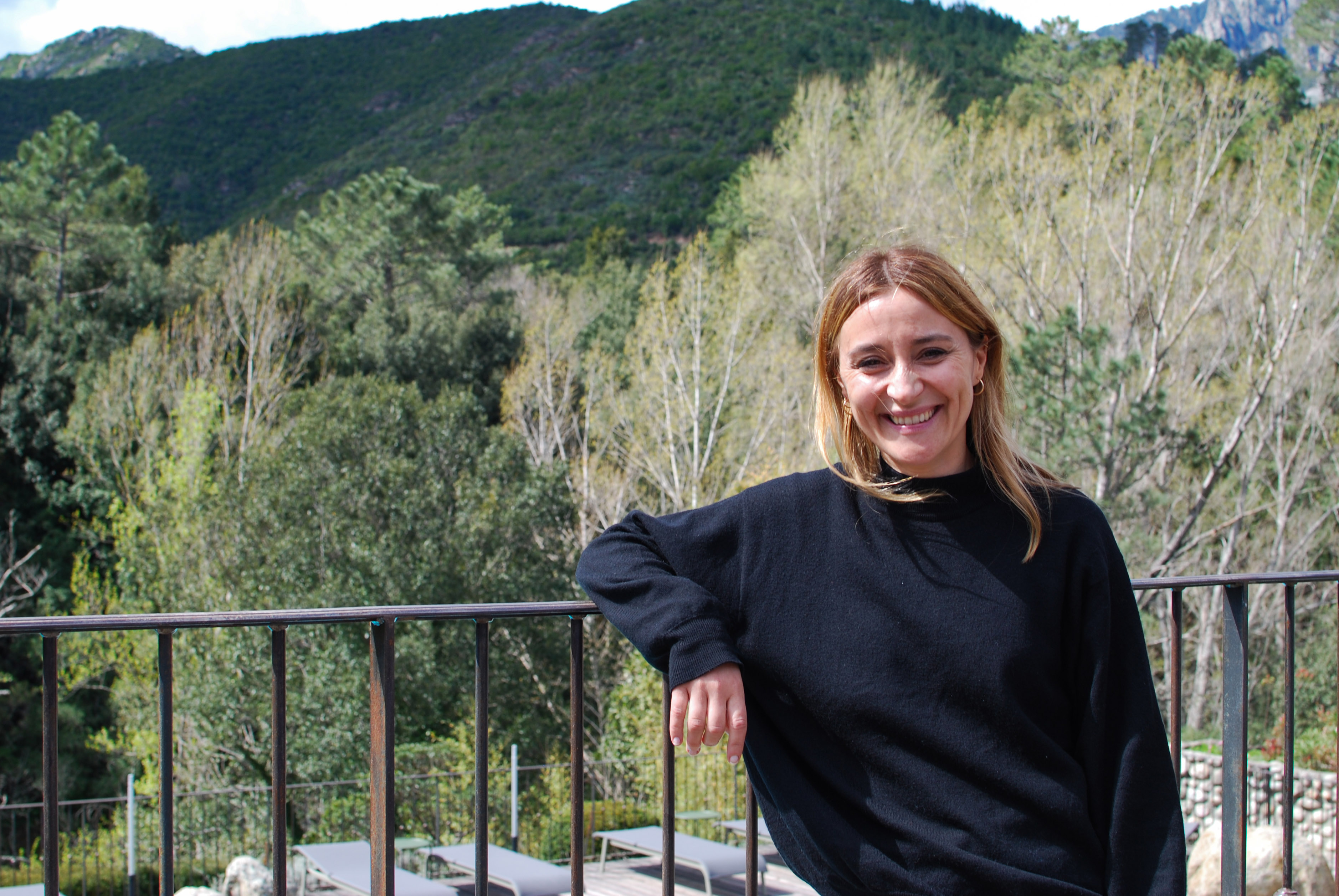 Cristèle Alves Meira est heureuse de revenir à Venaco © LH