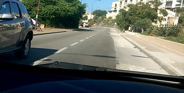 Des trous sur la chaussée provoquent l'exaspération à L’Ile-Rousse