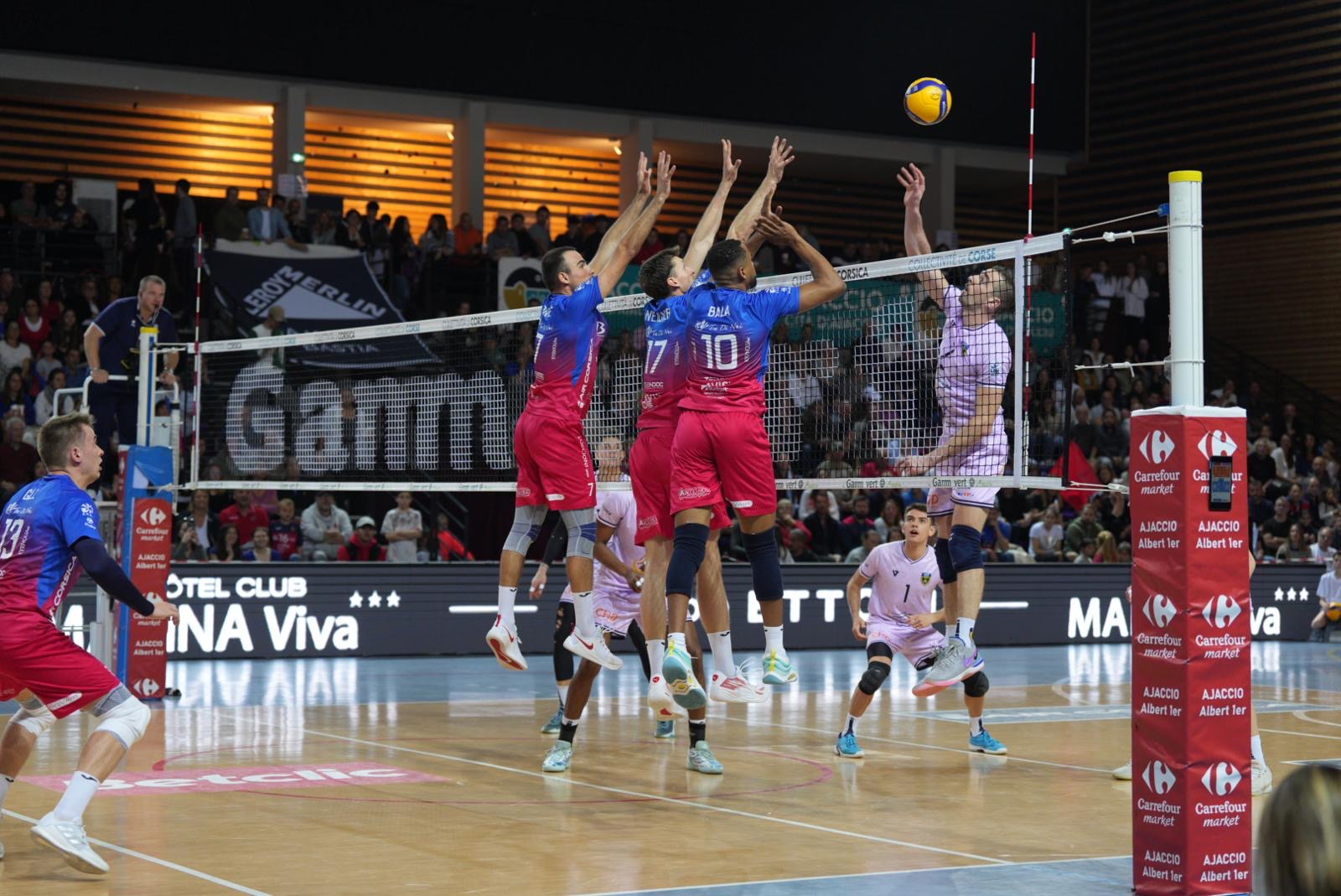 ​Volley-ball (Play-offs Ligue B) : le GFCA battu par Cambrai (2-3)