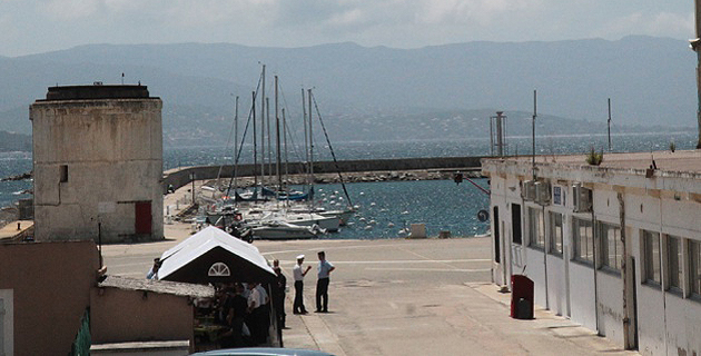 Mise en service des nouveaux locaux de la brigade nautique à la BAN d'Aspretto
