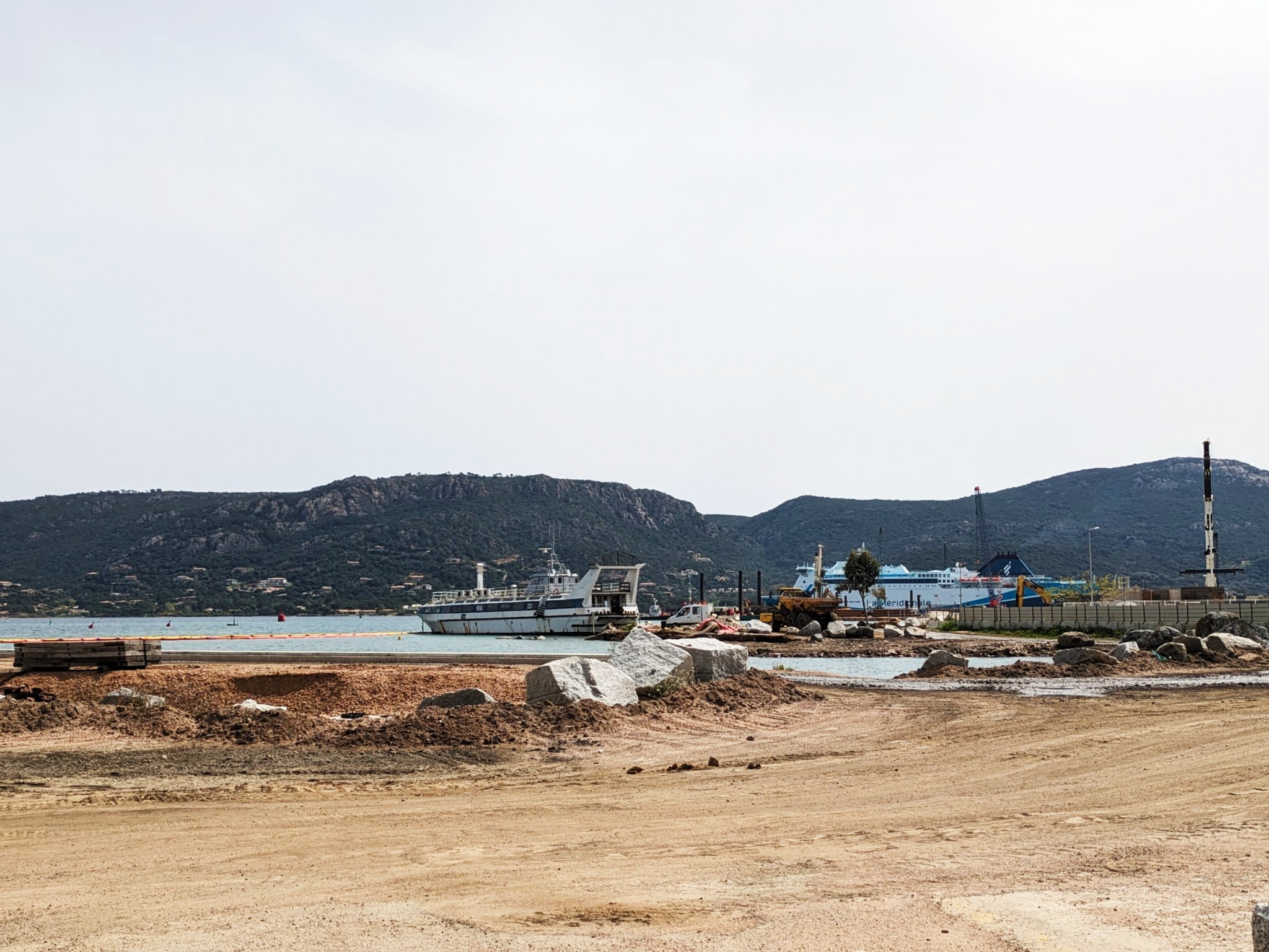 2024 sera une année décisive dans le chantier de l'extension du port, puisqu'elle concentrera à elle seule 44 des 105 millions d'euros prévus pour le projet.