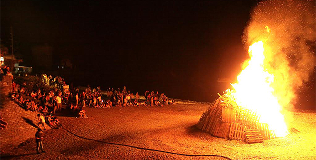 Santa Maria di Lota : A San Ghjuvà sur la plage