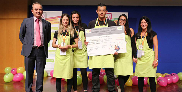 L'équipe de I Frutti Freschi distinguée à Paris (EPA)