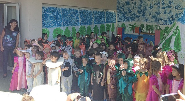 A l'école maternelle de Cardellu à Calvi on a fêté la fin d'année scolaire