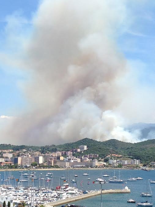 Ajaccio : Un incendie aux abords de la centrale du Vazzio. Une trentaine de personnes évacuées