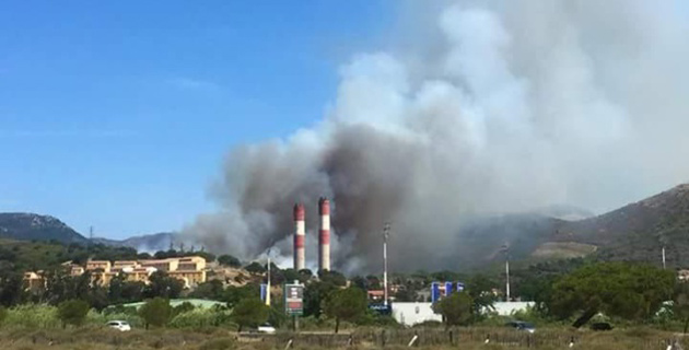 Ajaccio : L'incendie du Vazzio maitrisé. Une cinquantaine d'hectares détruits