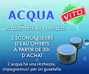 Environnement : Faites des économies d'eau avec Acqua'Vito
