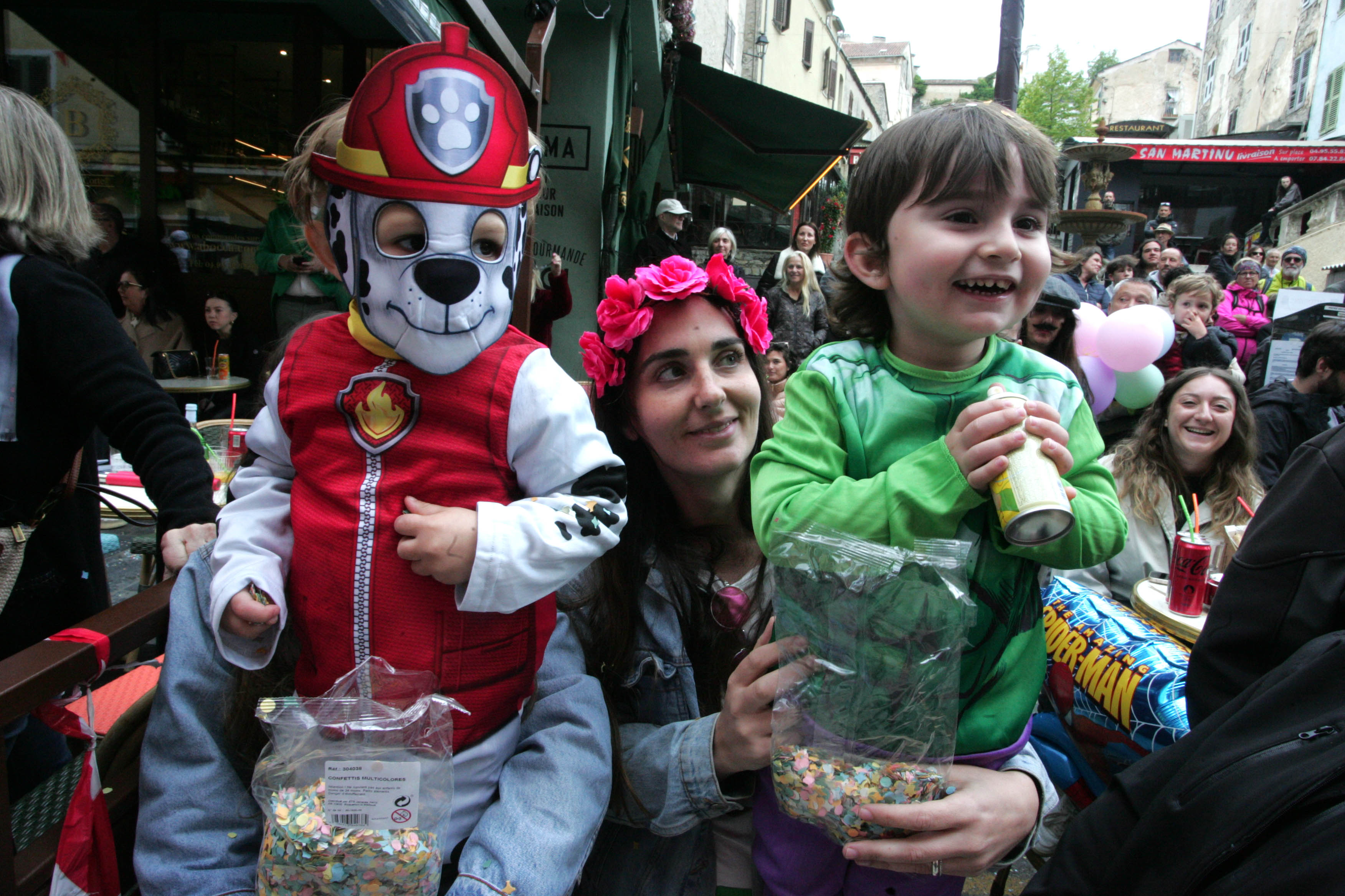 EN IMAGES - Grand succès populaire pour le carnaval de Corte