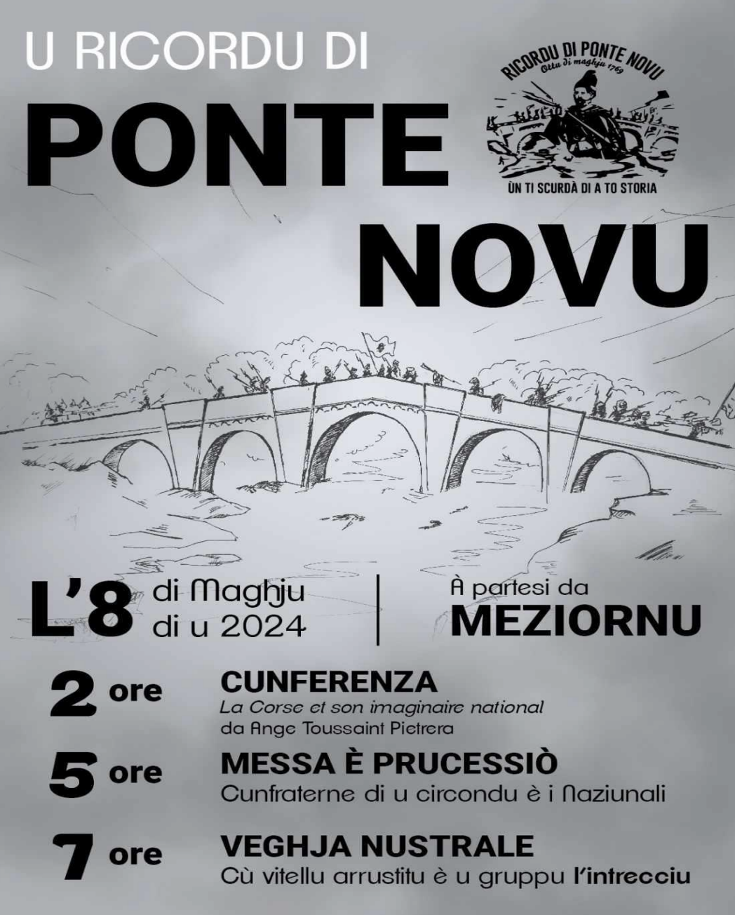 U programma di a cummemurazione di a battaglia di Ponte – Novu