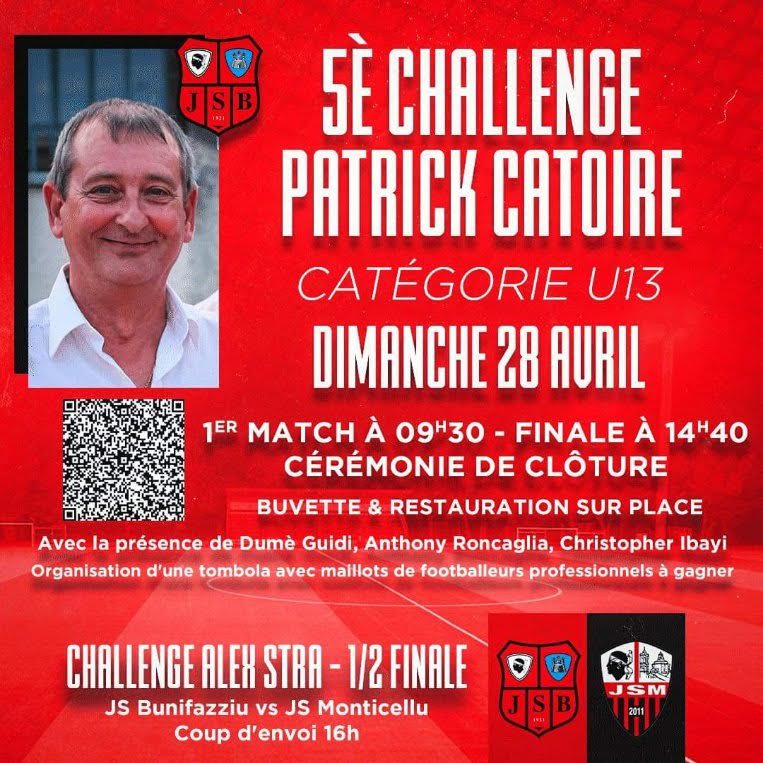 Football jeunes : Dimanche le 5e Challenge Patrick Catoire