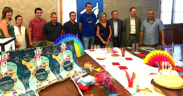 Bastia en tenue de soirée pour son 10ème "Shopping de Nuit"