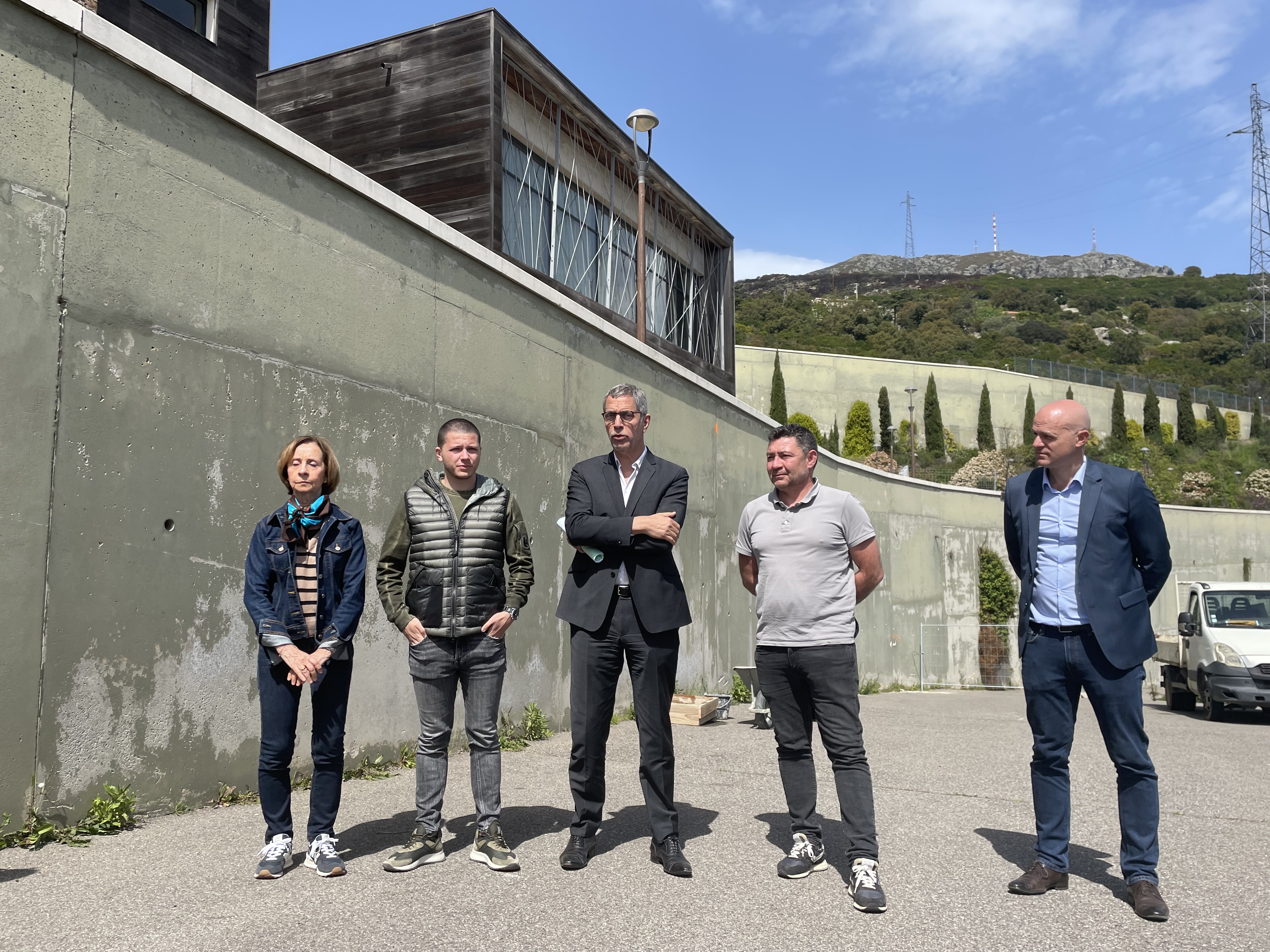 Le maire de Bastia a présenté ce lundi les travaux de réhabilitation du cimetière de l'Ondina