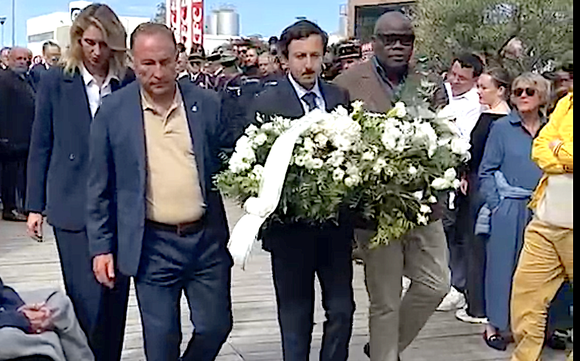 Cécilia Barontini, Jean-Pierre Papin, Palo Longoria et Basile Boli : l'OM n'a pas oublié (@cni)