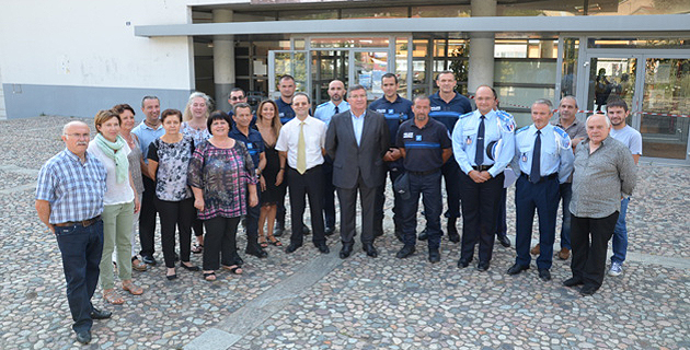 CNFPT : Cérémonie de fin de formation initiale  des policiers municipaux à Corte